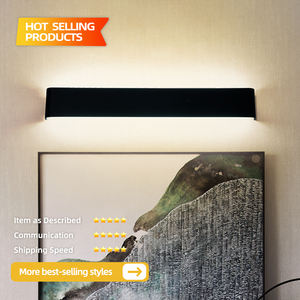 Lámpara de Pared Moderna de Madera y Vidrio para Sala de Estar, Dormitorio, Escalera, Pasillo, Lámpara de Pared LED de Estilo Nórdico para Interiores - Product Image 2