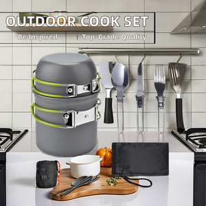 Настраиваемый портативный набор посуды для кемпинга - Product Image 3