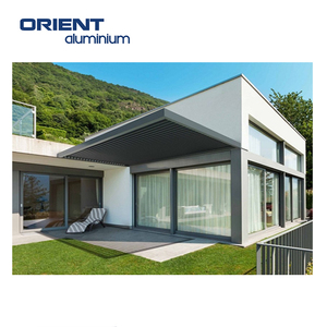 Pergola bioclimatique étanche en aluminium persienne de jardin sur le toit Pergola en aluminium <span class=keywords><strong>6x4</strong></span> Pergola murale motorisée en aluminium - Product Image 1