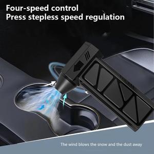 100000 Rpm Mini Compressed air <b>duster</b> Handheld High-speed Portable Mini Fan With 4 Adjustment Speeds - Product Image 4