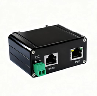 Inyector PoE Pasivo de 90W, Entrada de 12-60V CC, Salida de 30V CC con Divisor, Compatible con Starlink Mini