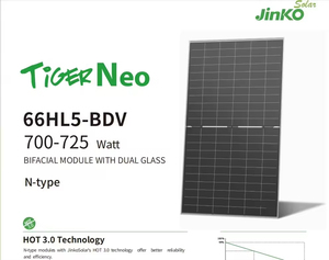 Panel Solar Fotovoltaico Monocristalino Tipo N de Alta Gama 695W 700W 705W 710W 715W 720W 750W Almacén en Alemania - Product Image 2