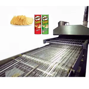 Factory Price Automatic Industry Potato Chips Making Machine Potato Chips Fryer Potato Chips Production Line For Small Factory