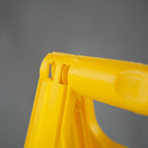 Su misura stampabile da 26 pollici A forma di cornice PP pieghevole in plastica segnaletica di sicurezza di pericolo segnaletica di sicurezza sul pavimento bagnato - Product Image 2