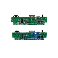 Module amplificateur de carte décodeur audio BT HSC3027-1 en cuivre pour haut-parleur de voiture/maison MP3 avec lecture Aux/USB/TF DIY Son PCBA