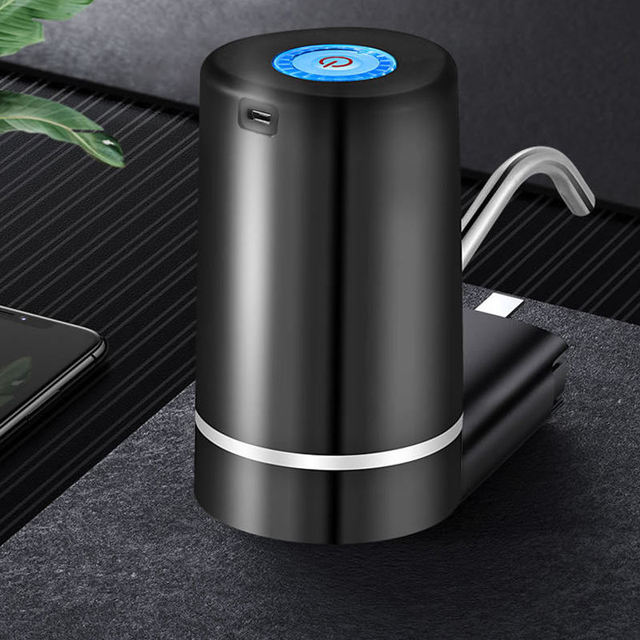 Hot Sale Desktop Electric Kettle Pump Automatic Portable Usb 1000mah Rechargeable Dispenser Water Pump Suit for 5 Gallon