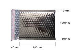 Sac étanche personnalisé en mousse plastique Mailing Express Logo personnalisé Sacs d'expédition à bulles avec auto-adhésif - Product Image 6