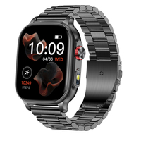 Montre connectée AK109 Direct Factory BT Call pour hommes et femmes, écran AMOLED HD 2.01 pouces, étanche IPX8, suivi de la forme physique, du rythme cardiaque et du sommeil.