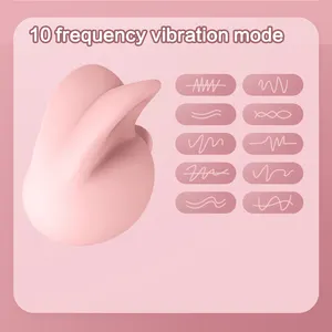 Vibrator telur melompat kelinci untuk wanita, alat getar masturbasi wanita/pakaian dalam