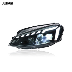 Kit de rétrofit pour feux avant Jushun Golf 7 avec feux de jour LED et clignotants séquentiels 2013-2017 - Product Image 3