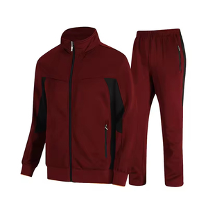 <span class=keywords><strong>Tuta</strong></span> Sportiva Personalizzata per Uomo <span class=keywords><strong>con</strong></span> Design Riflettente sul Retro, Grandi Tasche <span class=keywords><strong>con</strong></span> Zip, Polsini a Costine, Completi all'Ingrosso - Product Image 5