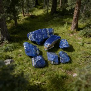 Piedras Preciosas Naturales de Gran Tamaño, 10-50 cm, Colección de Piedras Crudas, Artículos de Brujería, Lapislázuli - Product Image 6