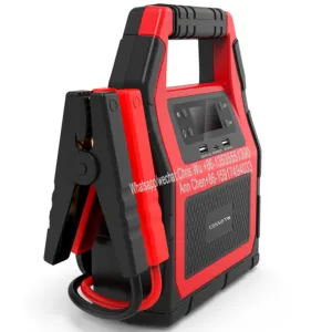 12/24V tragbares Autobatterie ladegerät Booster Smart Digital Emergency Repair Tool 6000A