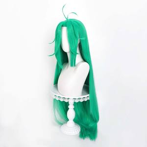 Peluca Larga Verde para Cosplay de Anime to Be Hero X Lucky Cyan para Mujer, AOKG-222 - Product Image 2