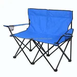 오이트리 팩토리 판매 휴대용 야외 고급 의자 더블 캠핑 낚시 피크닉 의자 세트 접이식 더블 의자