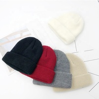 Bonnet d'hiver tricoté côtelé personnalisé à petit MOQ pour pêcheur, course à pied, plage, affaires, voyage