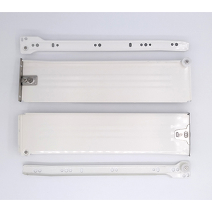 86mm công cụ kim loại hộp Ngăn kéo trượt 1.0mm Độ dày đôi tường ngăn kéo kênh sơn tĩnh điện Bảng điều khiển kim loại trượt con lăn RUNNERS đường sắt - Product Image 4