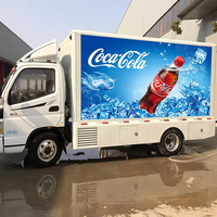 Pantalla LED Móvil para Publicidad en Camiones P5 con Video a Todo Color y Audio Integrado para Camiones de Comida y Promociones