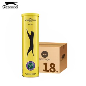 ลูกเทนนิสพาเดลคุณภาพสูงระดับมืออาชีพ สีเหลืองเขียว ยี่ห้อ <span class=keywords><strong>Slazenger</strong></span> แบบกำหนดเอง เกรด A - Product Image 3
