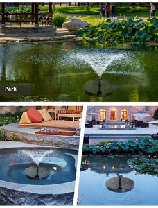 Fontaine de jardin flottante <span class=keywords><strong>solaire</strong></span> murale éclairée OEM 3W <span class=keywords><strong>avec</strong></span> <span class=keywords><strong>pompe</strong></span> 3.5W et <span class=keywords><strong>batterie</strong></span> de secours LED <span class=keywords><strong>pour</strong></span> <span class=keywords><strong>bassin</strong></span> d'<span class=keywords><strong>eau</strong></span> extérieur - Product Image 6