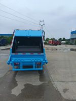 Camion à ordures diesel Dongfeng 4x2 de 19 mètres cubes avec compacteur (Transmission manuelle pour le recyclage)