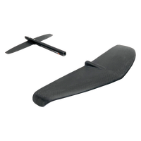 Kustom Set Hidrofoil tahan lama, sayap aluminium serat karbon kinerja tinggi untuk berselancar olahraga air lautan SUP