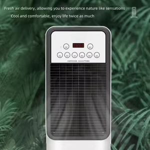 Ventilador Acondicionador Portátil de 1800w con Soporte de Iluminación y Calefactor para Baño y Dormitorio, Calefacción y Refrigeración de Espacios, Ventilador Calefactor 8D - Product Image 2
