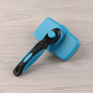 <span class=keywords><strong>Pin</strong></span> dài mèo tóc làm sạch bàn chải con chó Pet chải chuốt slicker bàn chải - Product Image 3