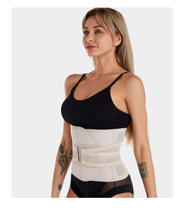 슈퍼 인기 여성 스포츠 스타일 복부 압축 벨트 벨트-매직 테이프-바디 쉐이핑 장치 - Product Image 5