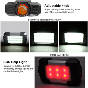 Lampe de camping LED avec 21 perles haute luminosité, lampe de tente d'urgence extérieure, compatible avec une batterie externe - Product Image 4