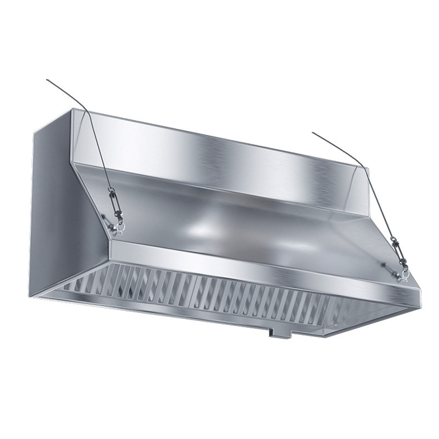 Commercial Stainless Steel Kitchen air Purifier Simple Range Hood