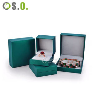 High-end Factory Jewelry Imitation Leather Paper <b>Box</b> High-quality Custom Elegant Pendant <b>Earring</b> <b>Box</b> Set Leatherette Paper <b>Box</b> - Product Image 6