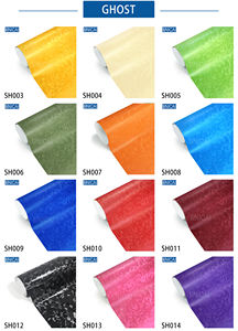 Adesivi per Auto in Vinile di Alta Qualità JOESONG Made in China Pellicola Nera Fantasma per Wrapping Auto Adesivo Nero per Auto - Product Image 2