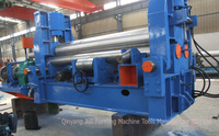 Machine à cintrer les tôles hydraulique universelle à trois rouleaux W11S personnalisée pour tôles de 3 rouleaux