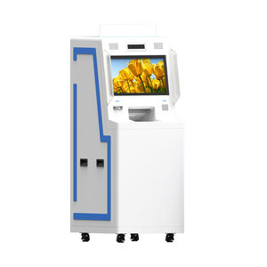 Kiosque de paiement libre-service à écran tactile pour <span class=keywords><strong>magasin</strong></span> de détail avec fente à pièces Accepteur de monnaie OEM ODM SDK Acier laminé à froid étanche - Product Image 3