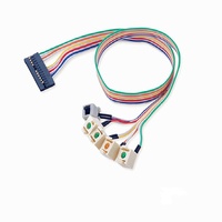 Arnés de cableado de interfaz de audio USB de panel frontal de 6.8 cm personalizado para soporte de expansión de placa base de PC, suministro de fábrica OEM