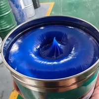 Graisse synthétique HP-R bleue haute température EP2 au lithium complexe pour roulements, 800g 1kg en conserve, prix usine