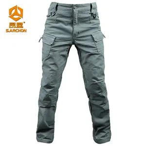 S.archon IX7 Tactical Trousers Male Outdoor Stretch Multi-pocket Overalls Tactical Waterproof Pants For Wholesale