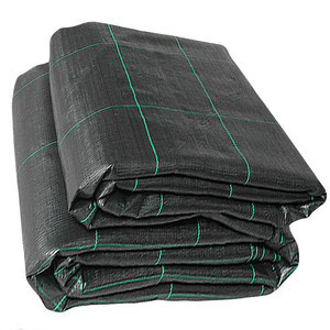 Malla Antihierbas Agrícola para Huertos, Negra, de Polipropileno, Perforada y en Rollo, para Jardinería, <span class=keywords><strong>Usky</strong></span> Wm220113 - Product Image 2
