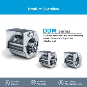 พัดลมระบายความร้อนแบบแรงเหวี่ยง Nicotra DDM 7/7 E6G3405 1F 4P 1V +SCT 230V 420W 1320RPM AHU HVAC - Product Image 2