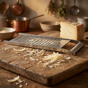 Râpe à fromage en acier inoxydable avec poignée, ustensile passant au lave-vaisselle, passoire - Product Image 3