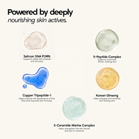 Crème Visage Anti-Rides OEM à l'Acide Hyaluronique, Hydratante, au Collagène, Peptide de Cuivre Bleu GHK-Cu et Capsules PDRN