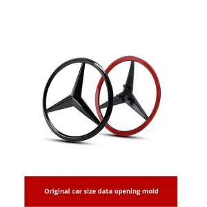 Matériau ABS de l'emblème de queue <span class=keywords><strong>Mercedes</strong></span>-Benz applicable pour la classe A Classe C Classe E Classe S C200 E300L GLC260L <span class=keywords><strong>Protection</strong></span> 2018-2019 - Product Image 4