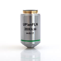 BOSSQING Universal Biological Flat-Field FLN Biofluorescence Semi-Apochromatic Lens Objectives UPLANFLN 45mm Parfocal F=180mm