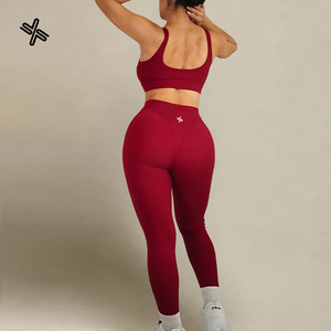 Completo Sportivo Personalizzato da <span class=keywords><strong>Donna</strong></span>, Alta Qualità, Asciugatura Rapida, Set 2 Pezzi per Yoga e Allenamento - Product Image 3
