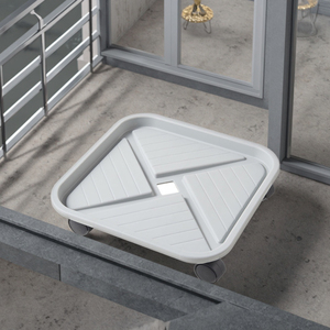 Grands plateaux en <span class=keywords><strong>plastique</strong></span> durables pour plantes pour une mobilité facile Accessoires pour pots de <span class=keywords><strong>fleurs</strong></span> de jardin en plein air - Product Image 1