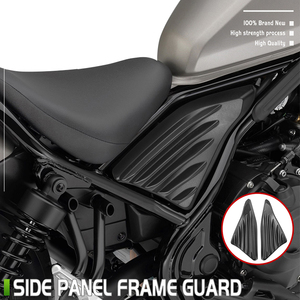 RACEPRO accessoires de moto, carénage de moteur de panneau de couvercle de cadre latéral pour <span class=keywords><strong>Honda</strong></span> <span class=keywords><strong>Rebel</strong></span> CMX 300 <span class=keywords><strong>500</strong></span> CMX300 CMX500 2017 -<span class=keywords><strong>2020</strong></span> - Product Image 5
