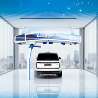 Leisuwash 380 Ultra Hochdruck Intelligenter Roboterarm Autowäscher Kontaktloses System mit 4-6 Gebläsen und Elektrik