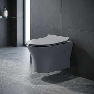 Toilette suspendue murale haut de gamme avec bidet WC sanitaires siège de cuvette de toilette en céramique lavabo de toilette suspendu - Product Image 3