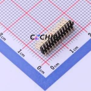 X1321WVS-2x13J-C40D53 Pin Header SMD,P=1.27mm Connector ( Pin Structure: 2x13P )( Pitch: 1.27mm )( Row Spacing: 1.27mm ) - Product Image 2